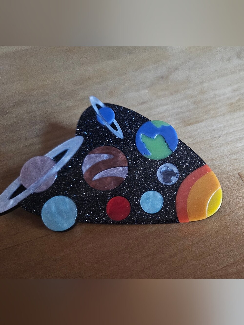 Erstwilder Style Space Themed Brooch